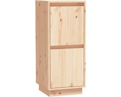 vidaXL - Dressoir - 31,5x34x75 - cm - massief - grenenhout