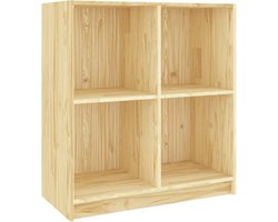 vidaXL - Dressoir - 70x33x76 - cm - massief - grenenhout