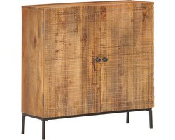 vidaXL - Dressoir - 75x30x75 - cm - massief - mangohout