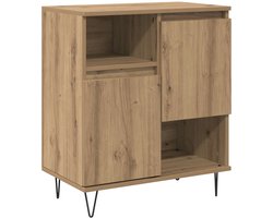 vidaXL - Dressoir - Artisan - Eiken - 60 - x - 35 - x - 70 - cm
