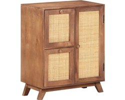 vidaXL Dressoir - Dressoirs - Kast - Kasten - Dressoir 60x35x75 cm massief mangohout