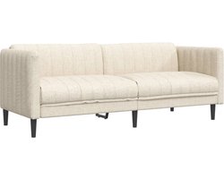 vidaXL - Driezitsbank - linnen