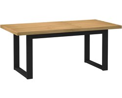 vidaXL - Eettafel - NOAIN - U-vormige - poten - 180x90x75 - cm - massief - grenenhout