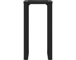 vidaXL - Eettafelpoten - O-frame - 40x40x73 - cm - staal