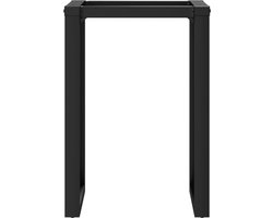 vidaXL - Eettafelpoten - O-frame - 50x40x73 - cm - staal