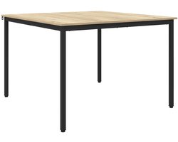 vidaXL - Eettafels - 110 - x - 110 - x - 75 - cm - METAAL