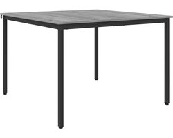 vidaXL - Eettafels - 110 - x - 110 - x - 75 - cm - METAAL