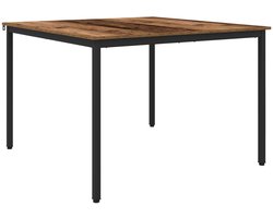 vidaXL - Eettafels - 110 - x - 110 - x - 75 - cm - METAAL