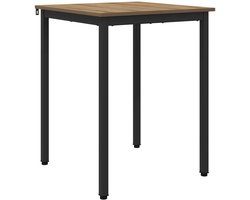 vidaXL - Eettafels - 60 - x - 60 - x - 75 - cm - METAAL