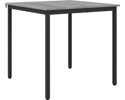 vidaXL - Eettafels - 80 - x - 80 - x - 75 - cm - METAAL
