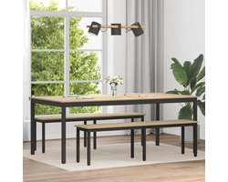 vidaXL - Eettafels - Bewerkt - hout