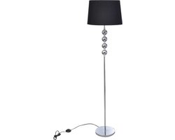 vidaXL - Eleganza - Vloerlamp - Zwart