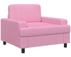 vidaXL - Fauteuil - Roze - Stof