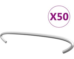 vidaXL - Gabionhaken - 50 - st - 15 - cm - gegalvaniseerd - staal