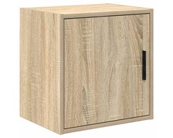 vidaXL - Garagewandkast - sonoma - bewerkt - hout - eikenkleurig