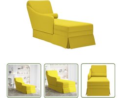 vidaXL Gereedschapset - Dynamische Sleutel - Chaise longue met bolster en rechterarmleuning fluweel geel - Mechanica - Klikmechanisme - Torque Wrench