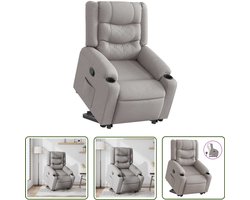 vidaXL Gereedschapset - Dynamische Sleutel - Sta-op-stoel verstelbaar stof wolk grijs - Draper Tools - Klikmechanisme - Torque Wrench