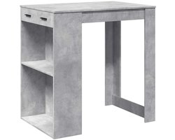 vidaXL Gereedschapset - Dynammometer Sleutel - Bartafel 102x70x103,5 cm bewerkt hout betongrijs - Drapers Tools - Sleutel Set - Klik Mechanisme