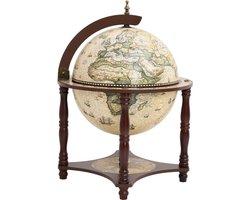 vidaXL - Globebar - massief - eucalyptushout - bruin