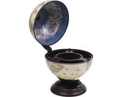 vidaXL - Globebar - tafelmodel - eucalyptushout - groen