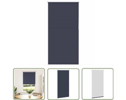 vidaXL Gordijnen - Rolgordijnen - Rolgordijn verduisterend 75x150cm stofbreedte 70,7 cm polyester - Verduisteringsgordijnen - Privacy Gordijnen - Slaapkamer Decoratie