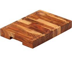 vidaXL - Hakblok - 30x21x4 - cm - massief - acaciahout