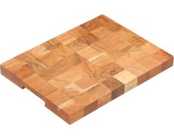 vidaXL - Hakblok - 40x30x3,8 - cm - massief - acaciahout