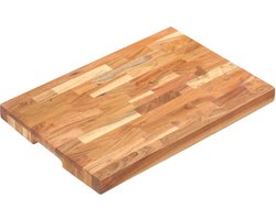 vidaXL - Hakblok - 50x35x4 - cm - massief - acaciahout