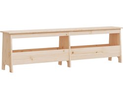 vidaXL - Halbank - 160x28x45 - cm - massief - grenenhout