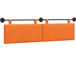 vidaXL - Hangend - hoofdbord - Corduroy - stof