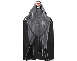 vidaXL - Hangende - Magere - Hein - voor - Halloween - SPOOKA - Zwart - 112 - x - 164 - cm