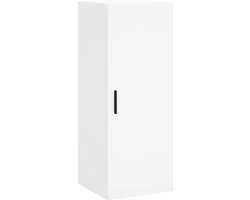vidaXL - Hangkast - 34,5x34x90 - cm - wit