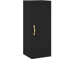 vidaXL Hangkast 34,5x34x90 cm zwart