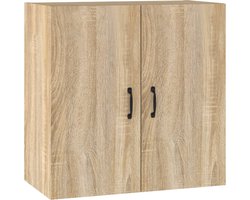 vidaXL - Hangkast - 60x31x60 - cm - bewerkt - hout - sonoma - eikenkleurig