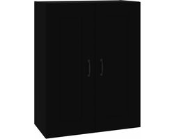 vidaXL - Hangkast - 69,5x32,5x90 - cm - zwart