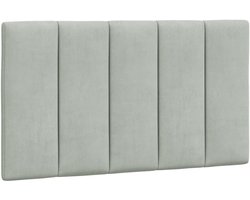 vidaXL Headboard cushion 90cm velvet light gray,headboard pillow,pillow headboard,headboard bed pillow,headboard pillow,pillow headboard bed