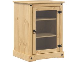 vidaXL - Hifi-meubel - Corona - 60x50x82 - cm - massief - grenenhout