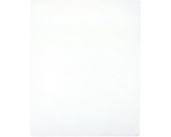 vidaXL - Hoeslaken - jersey - 140x200 - cm - katoen - wit