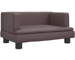vidaXL - Hondenmand - 60x40x30 - cm - kunstleer - bruin