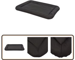 vidaXL Hondenmatras XXL - Zwart - Waterafstotend Hondenmatras Xxl - Hondenbed Xxl - Hondenkussen Groot - Slaapcomfort Hond - Waterproof Hondenmatras