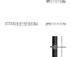 vidaXL Hondenren - Hondenrennen - Dierenren - Hondenkennel - Hondenkennel 20 panelen 100x50 cm gepoedercoat staal zwart