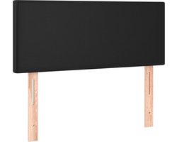 vidaXL - Hoofdbord - 100x5x78/88 - cm - kunstleer - zwart