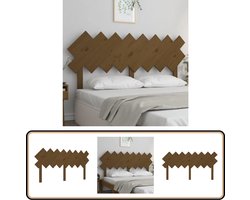 vidaXL Hoofdbord - 160 cm - Grenenhout - Honingbruin Houten Hoofdbord - Hoofdeinde - Rustic Decor - Vintage Meubels - Slaapkamerdecoratie