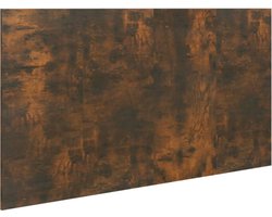 vidaXL - Hoofdbord - 160x1,5x80 - cm - bewerkt - hout - gerookt - eikenkleurig