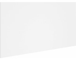 vidaXL - Hoofdbord - 160x1,5x80 - cm - bewerkt - hout - wit