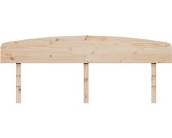 vidaXL - Hoofdbord - 180 - cm - massief - grenenhout