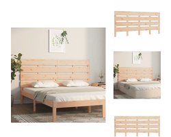 vidaXL Hoofdbord - Hoofdborden - Hoofdeinde - Houten Hoofdbord - Hoofdbord 150x3x80 cm massief grenenhout