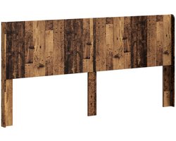 vidaXL - Hoofdbord - Oud - hout - Bewerkt - hout