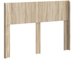 vidaXL - Hoofdbord - Sonoma - Eiken - PB