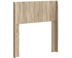 vidaXL - Hoofdbord - Sonoma - Eiken - PB